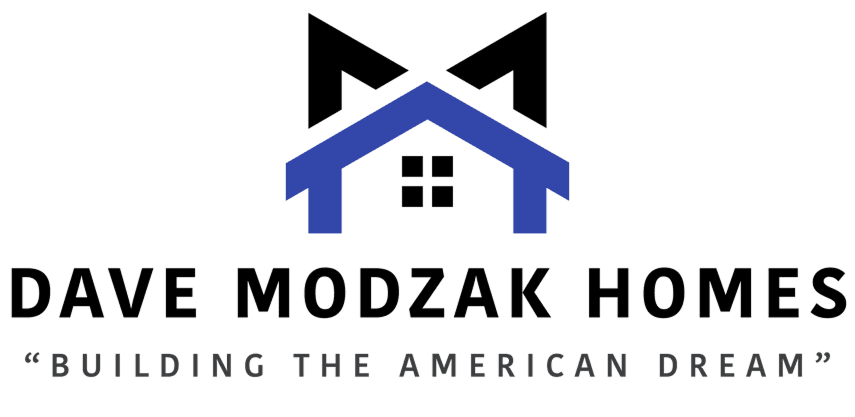 Logo of Modzak Homes with a house and roof design.